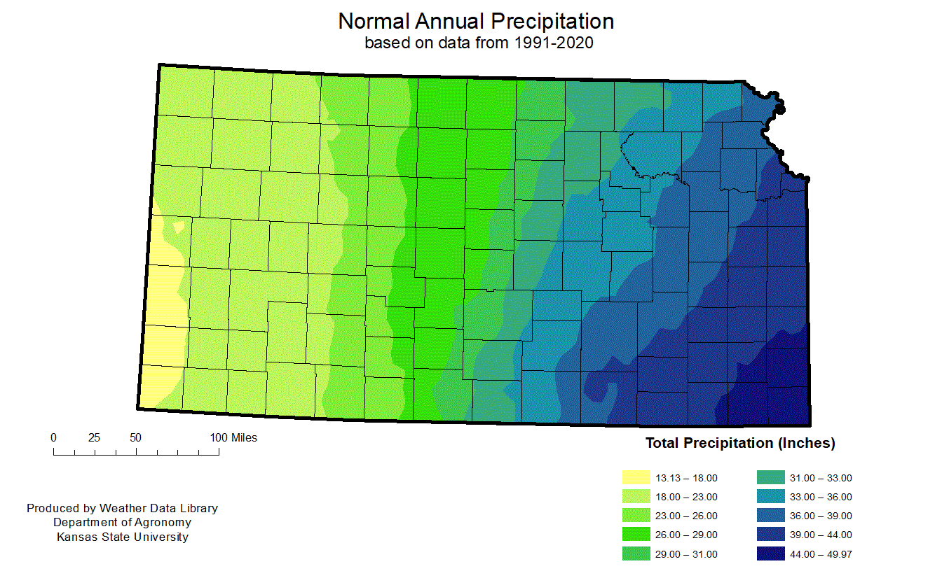Normal Annual Precipitation
